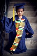 Graduate Boy blue