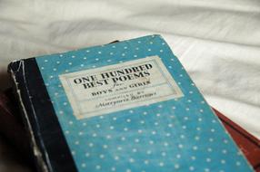 one hundred of best poems for boys and girls, vintage book