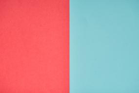 Red Blue Paper drawing