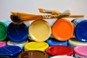 Brush Painter Cans