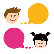 kids cute design clip art drawing