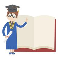 graduation book education personb drawing