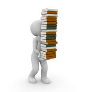 books stack learn 3d drawing