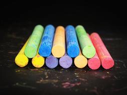Art Materials Chalk colors
