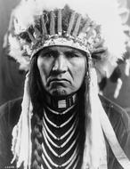 Historical Vintage Sioux face