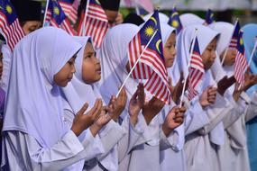 school girls in Malaysia