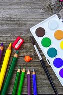colorful School Tools