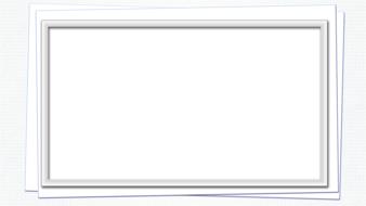white blue photo frame