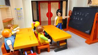 Playmobil School and Children