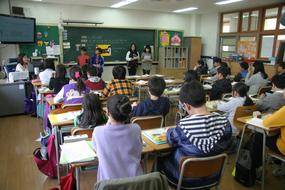 School Class with Children