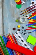 Color School Supplies