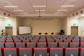 Room lecture hall of the University