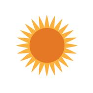 sun hot outdoor drawing