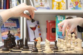 Chess Hands Figures