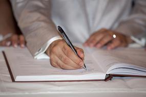 registration of marriage on paper