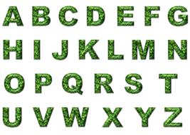 alphabet environmental ecological tree green