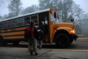 School bus boy