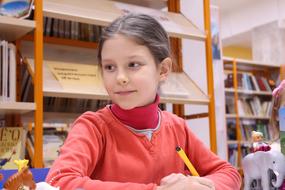 Girl Smile red sweater