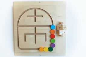 Motor Skills Toy Wood drawing