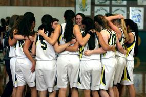 Team of Basketball players women