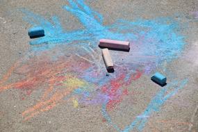 Sidewalk Chalk Art