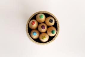 Pencil Color Blue green red blue