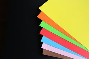 Paper Education Colors drawing