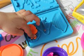 Putty Dough Play Child hand