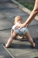 Baby Learning To Walk