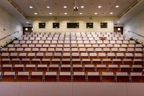 lecture hall in Jan Kokhanovsky University