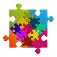 colors puzzle learn drawing