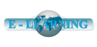 e-learn online logo drawing