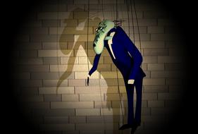 teacher school puppet doll