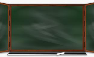 board school blackboard empty drawing