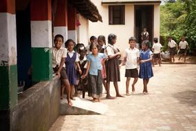 children in Mangalore, India