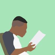 reading study learning drawing