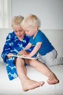 Boys Reading book