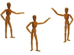clipart of wooden dolls