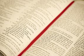 Bible Scripture Open text