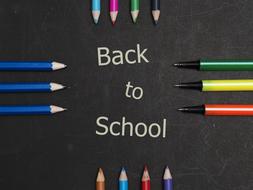 Pencils Black to school