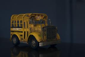Bus Toy Cart yellow