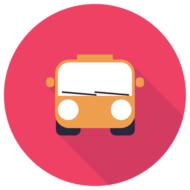 clipart of school bus logo