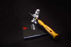Toy Lego screwdriver