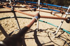 Playground Rope sand