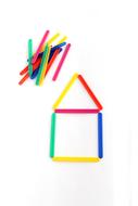 Counting Sticks School house
