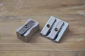 two metal sharpeners