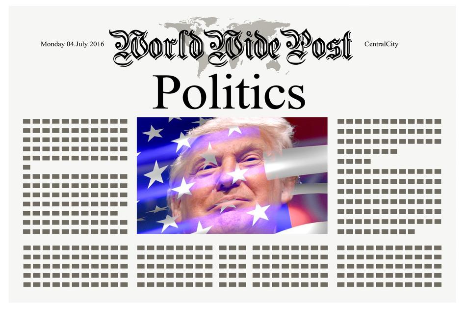 newspaper news policy trump donald