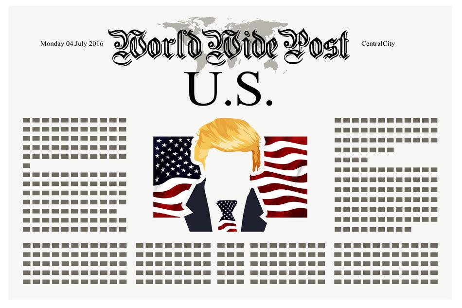 newspaper news usa trump donald