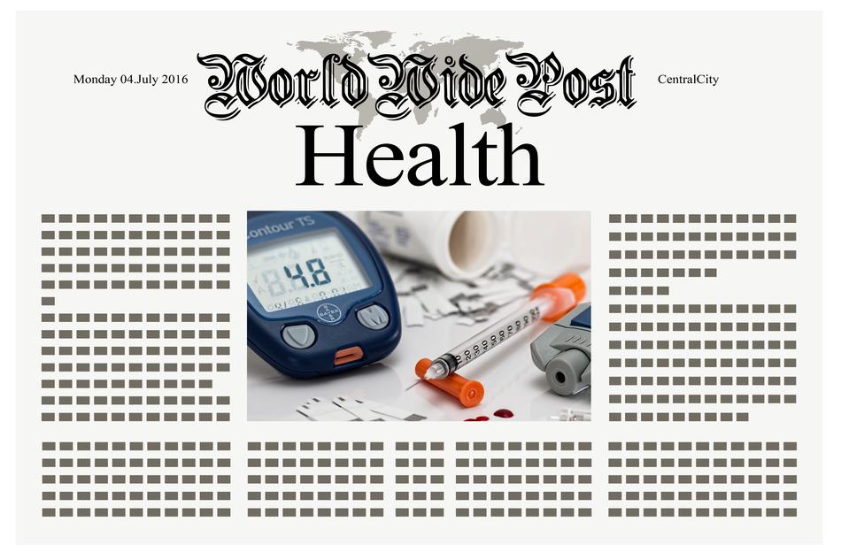health syringe newspaper