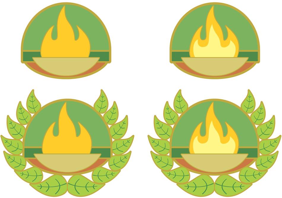 background badge brand burn